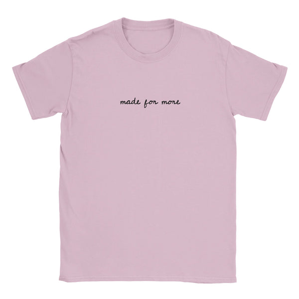 Made for More-Classic Kids Crewneck T-shirt | Gildan® 5000B Light Pink