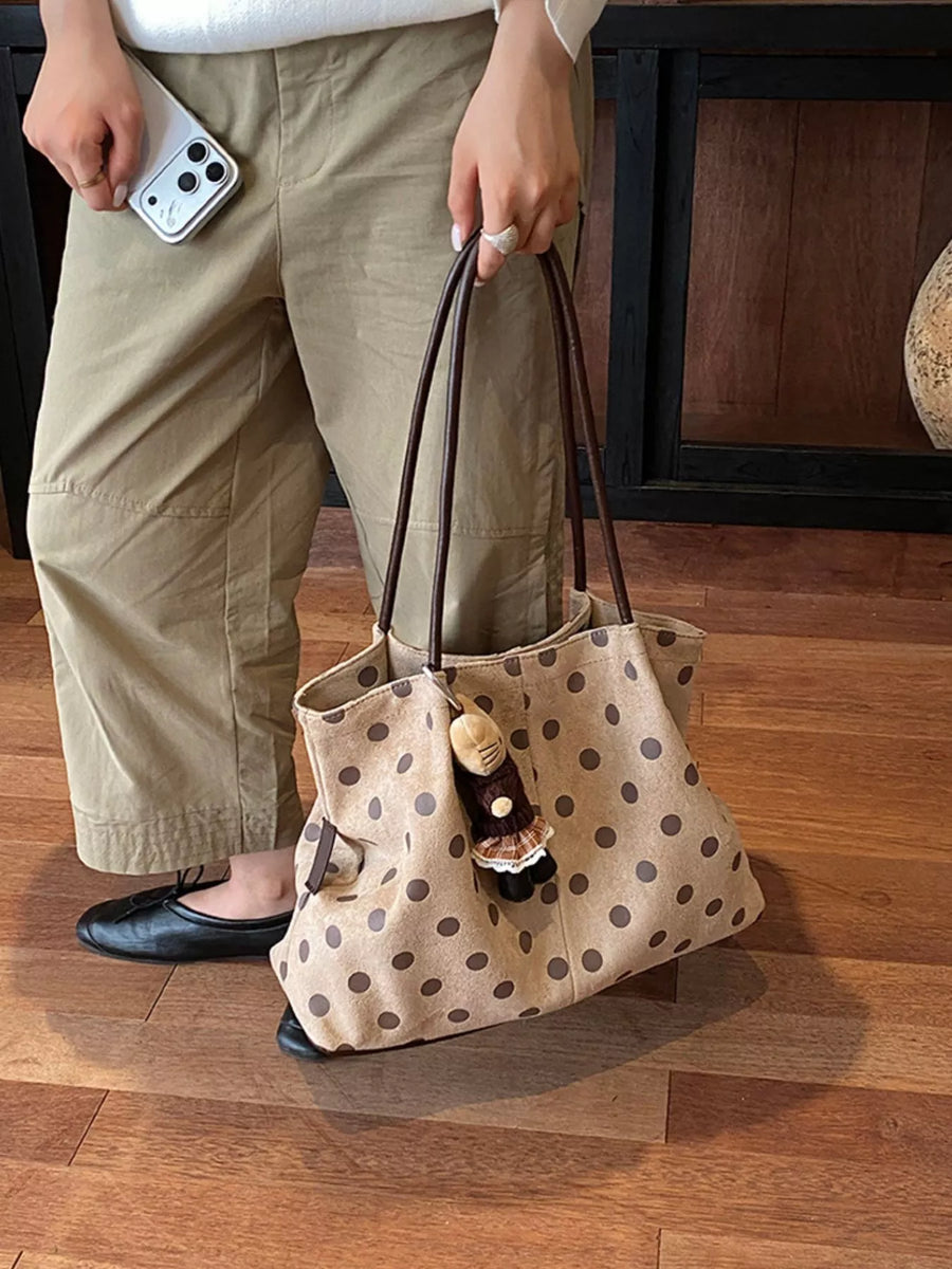 Polka Dot Shoulder Bag