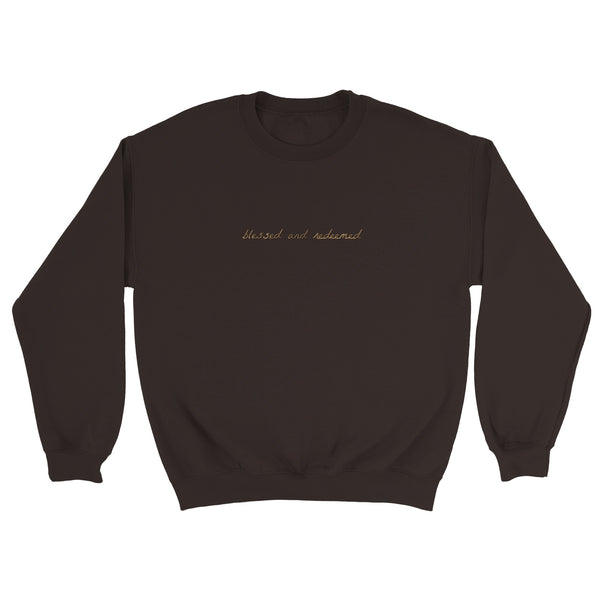 Blessed & Redeemed-Classic Unisex Crewneck Sweatshirt | Gildan® 18000