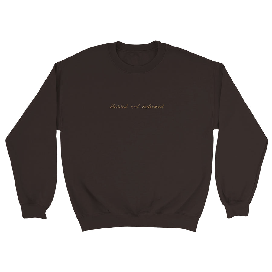 Blessed & Redeemed-Classic Unisex Crewneck Sweatshirt | Gildan® 18000